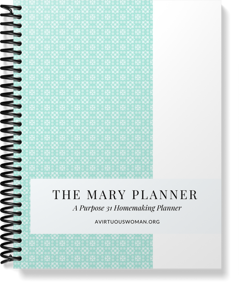 The Simplified Mary Planner | Black & White | 182 Pages | PDF
