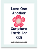 Love One Another Scripture Cards | PDF