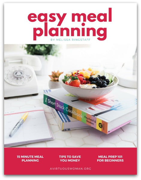 Easy Meal Planning by Melissa Ringstaff