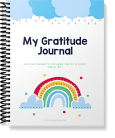 Weekly Gratitude Journal for Kids | 54 pages | PDF