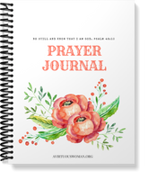 Be Still and Know Prayer Journal | 6 pages